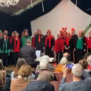 Een vrolijk kerstconcert in de Theetuin Eemnes 2022